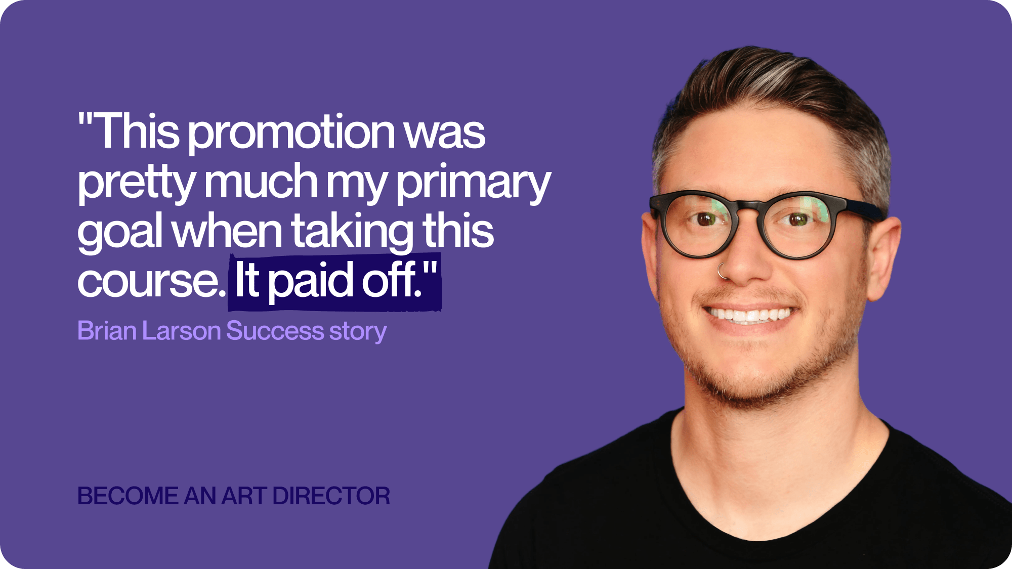 Brian Larson's Success story cover